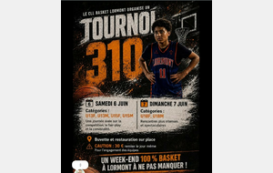 TOURNOI CLL310 U13M U13F U15M et U15F